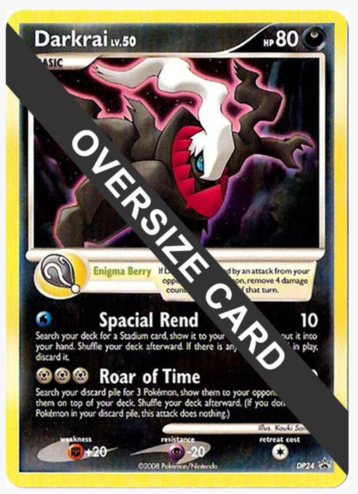 Darkrai - DP24 (DP Black Star Promos) - Jumbo Cards (PR) - Moderatley Played