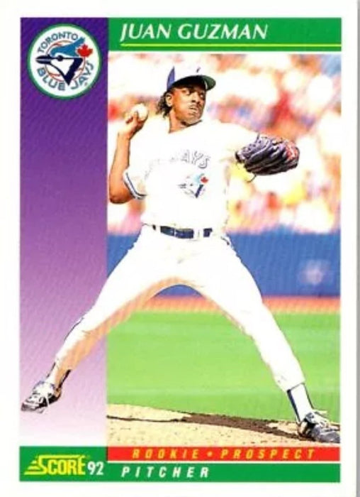 1992 Score Juan Guzman #424