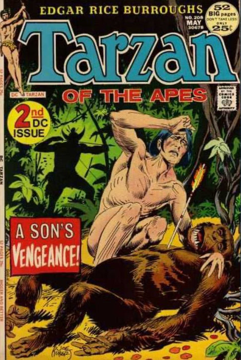 Edgar Rice Burroughs' Tarzan #208 (1972)