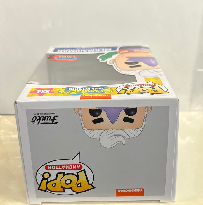 SpongeBob SquarePants: Mermaidman #834 (2020 Fall Convention Exclusive) - In Box - Funko Pop