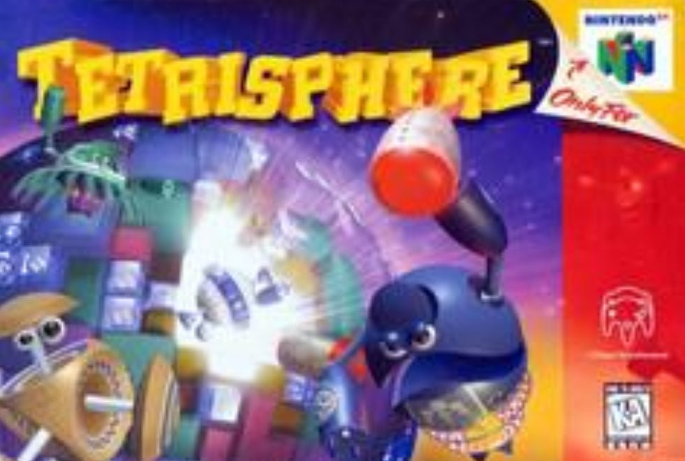 Tetrisphere - Cart Only - Nintendo 64