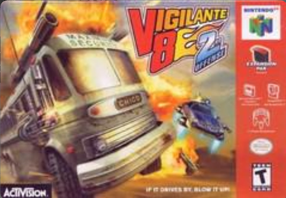 Vigilante 8 2nd Offense - Cart Only - Nintendo 64