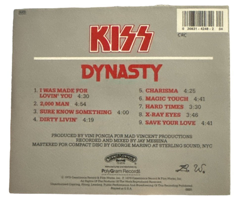 KISS - Dynasty - CD