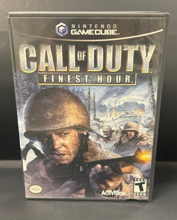 Call Of Duty Finest Hour - Complete In Box - Nintendo Gamecube