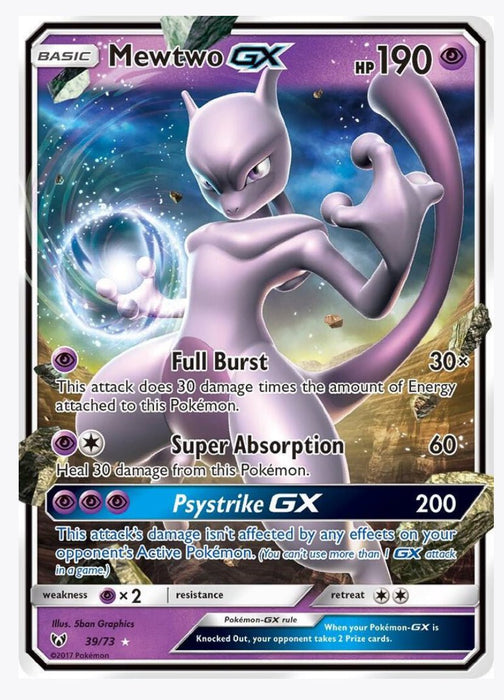 Mewtwo GX - Shining Legends (SHL)