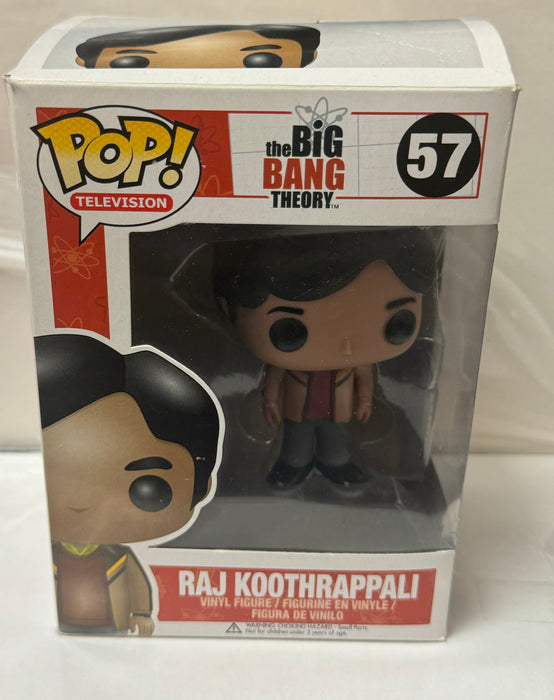 The Big Bang Theory: Raj Koothrappali #57 - In Box - Funko Pop