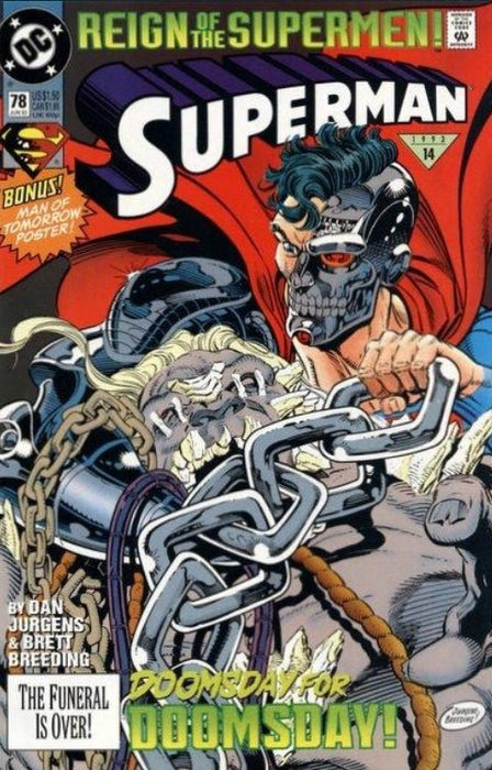 Superman #78 Standard Edition - Direct (1993)