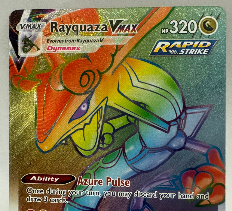 Rayquaza VMAX (Secret) - SWSH07: Evolving Skies (SWSH07) - Lightly Played