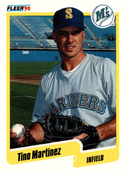 1990 Fleer Update Tino Martinez #U-119