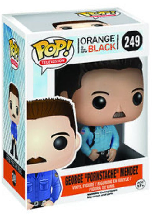 Orange Is The New Black: George “Pornstache” Mendez #249 - In Box - Funko Pop