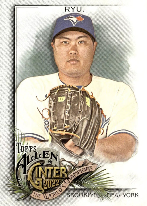 2022 Topps Allen & Ginter Hyun-jin Ryu #100