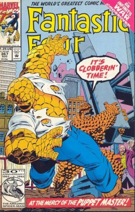 Fantastic Four #367 Direct Edition (1992)