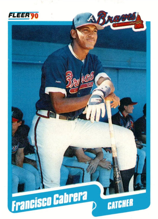 1990 Fleer Update Francisco Cabrera #U-2