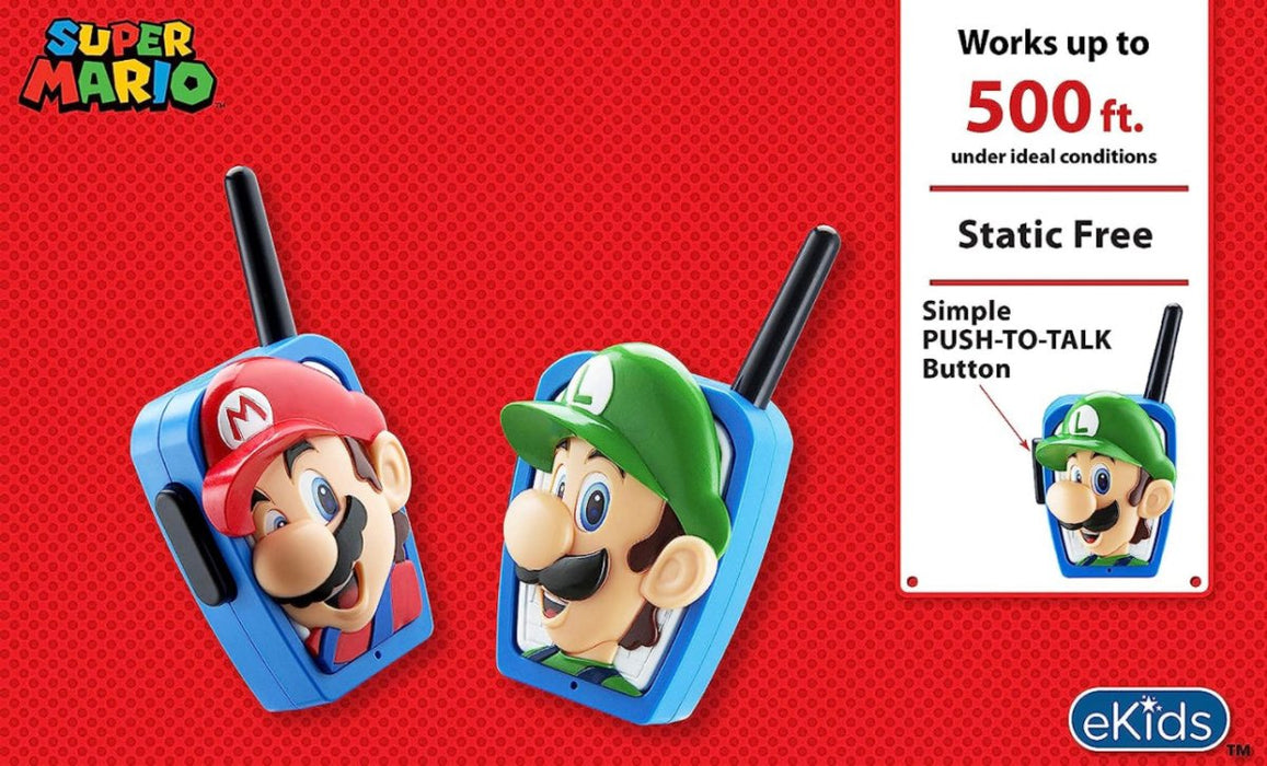 Super Mario Bros Walkie Talkies (New) - Toys