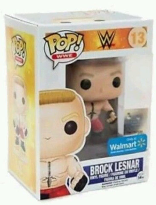 WWE: Brock Lesnar #13 (Walmart Exclusive) - With Box - Funko Pop