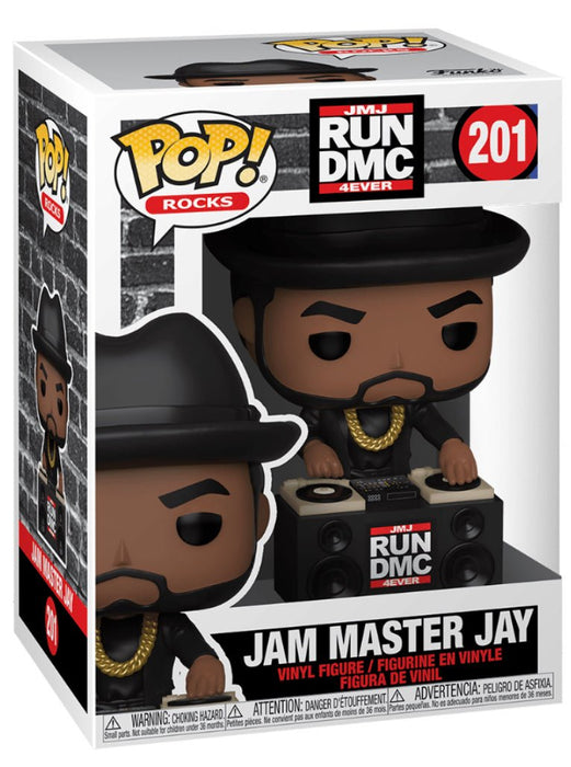 JMJ RUN DMC 4 Ever: Jam Master Jay #201 - With Box - Funko Pop