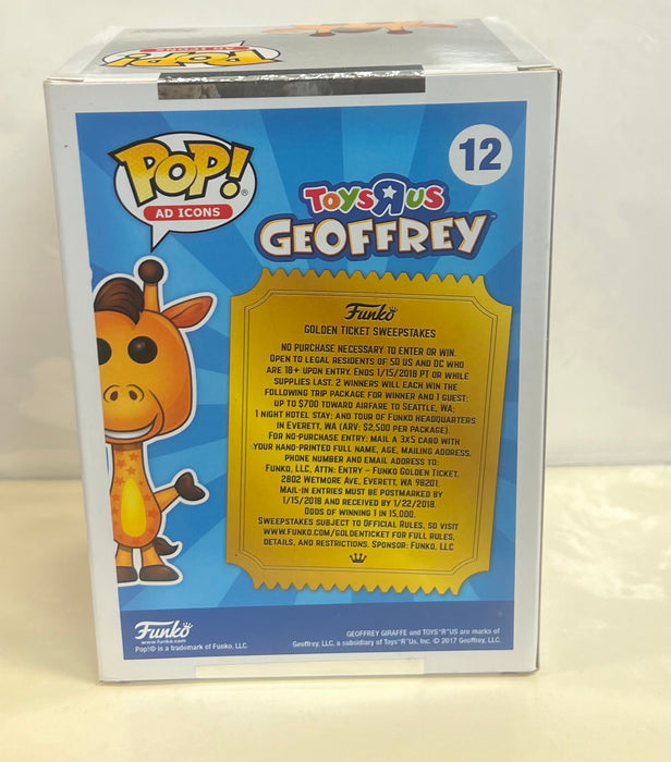 Toys R Us: Geoffrey #12 (Toys R Us Exclusive) - With Box - Funko Pop