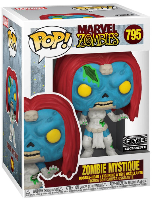 Marvel Zombies: Zombie Mystique #795 (FYE Exclusive) - In Box - Funko Pop