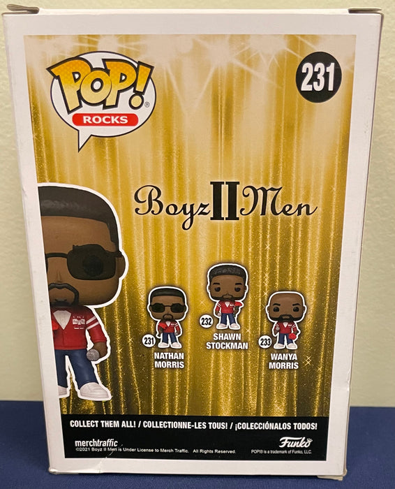 Boyz II Men: Nathan Morris #231 - With Box - Funko Pop