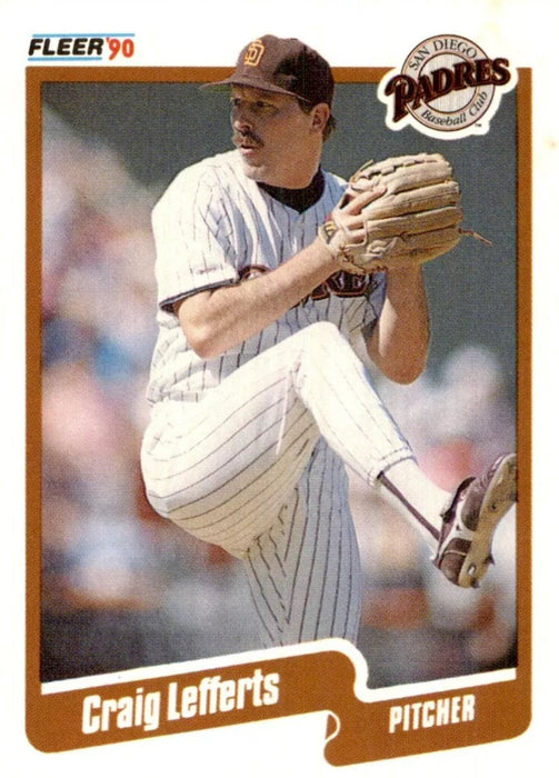 1990 Fleer Update Craig Lefferts #U-57