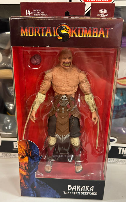 Mortal Kombat: Baraka Tarkatan Beefcake Action Figure - New - Collectible