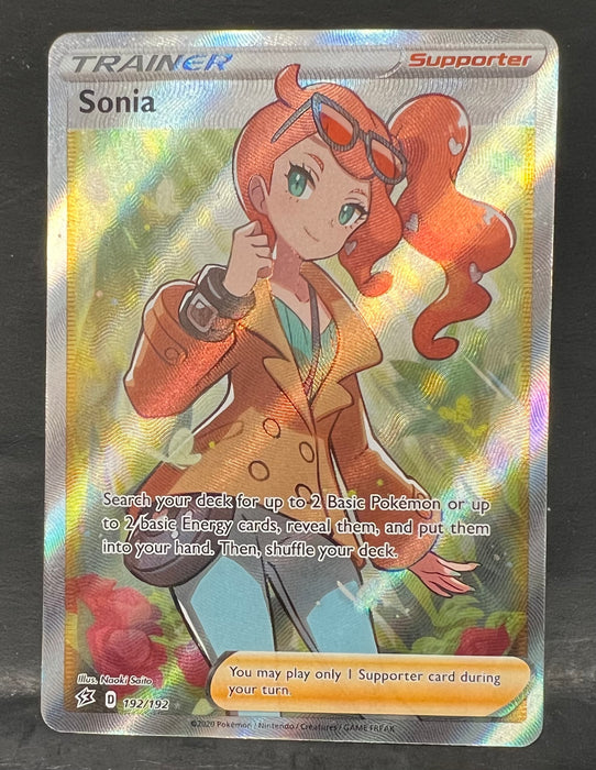 Sonia (Full Art) 192/192 - SWSH02: Rebel Clash (SWSH02) - Near Mint