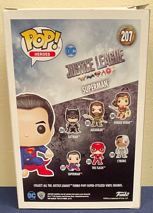 DC Justice League: Superman #207 - With Box - Funko Pop