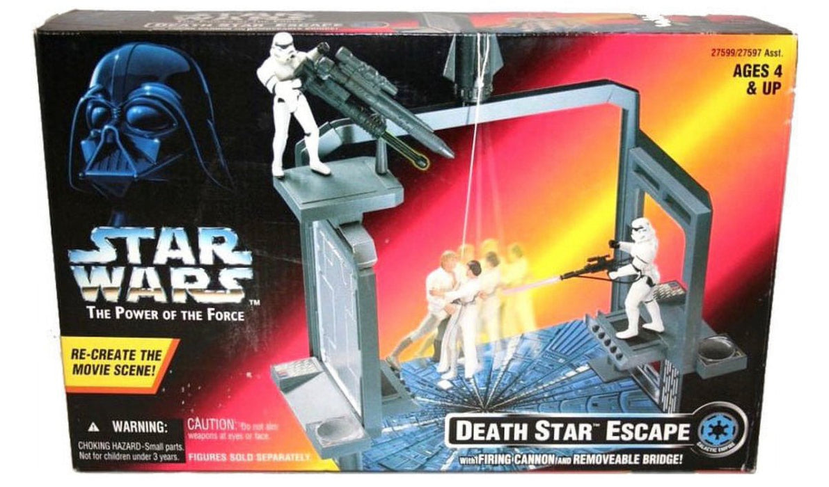 Star Wars The Power Of The Force Death Star Escape - Toys And Collectibles