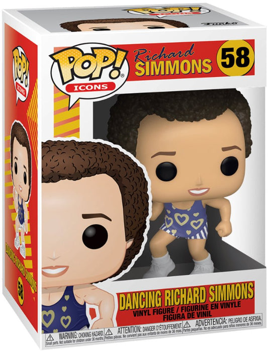 Dancing Richard Simmons #58 - With Box - Funko Pop