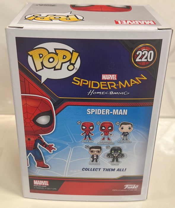 Spider-Man Homecoming: Spider-Man #220 - With Box - Funko Pop