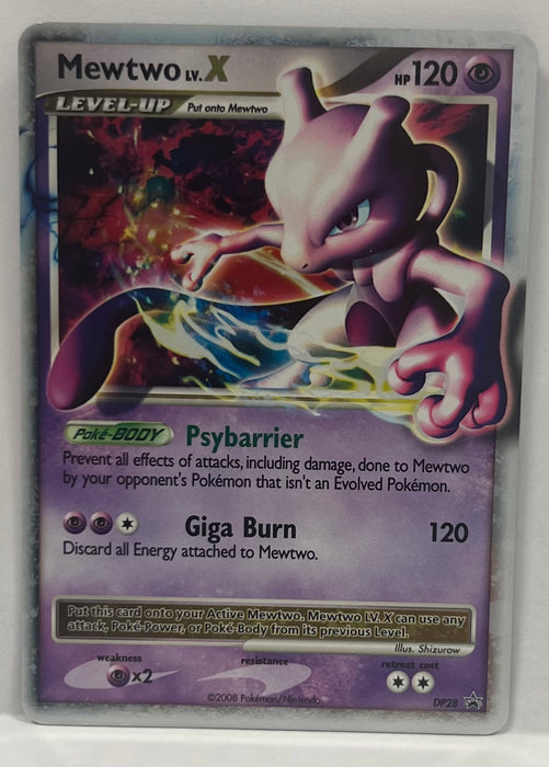 Mewtwo LV.X - DP28 - Diamond and Pearl Promos (PR) - Lightly Played