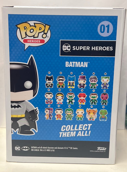 DC Super Heroes: Batman #01 (2016 New York Comic Con Exclusive) - With Box - Funko Pop