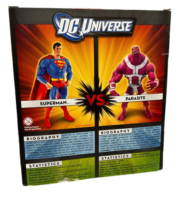 DC Universe Classics Superman Vs. Parasite Power Struggler Adult Collector - New - Toys And Collectibles