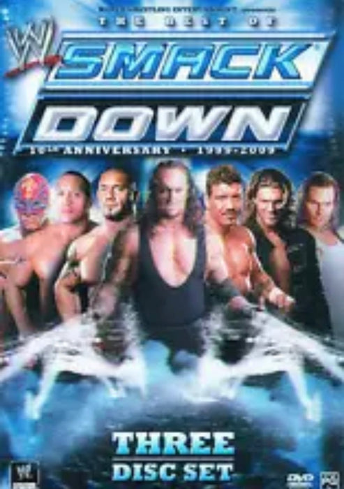 WWE: The Best of Smackdown - 10th Anniversary 1999-2009 (2009 3-Disc Set) - Used