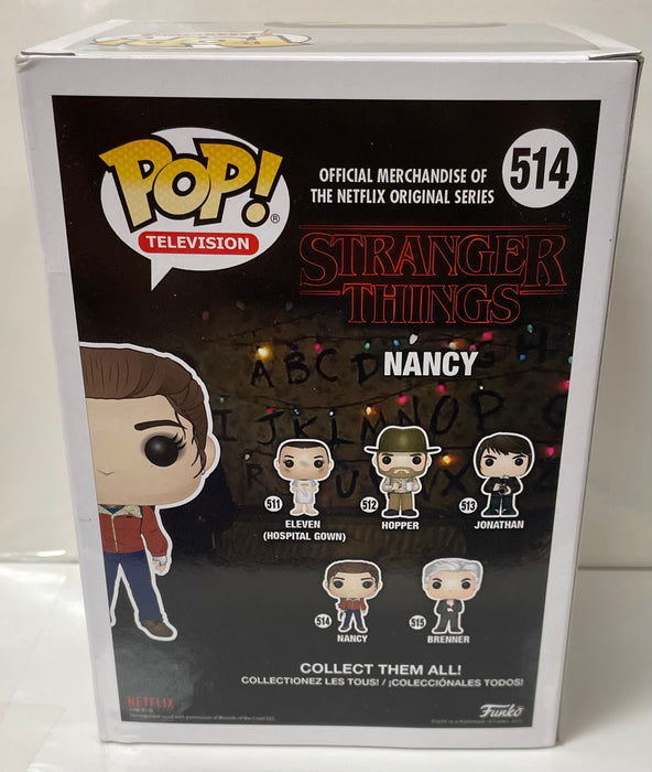 Stranger Things: Nancy #514 - With Box - Funko Pop