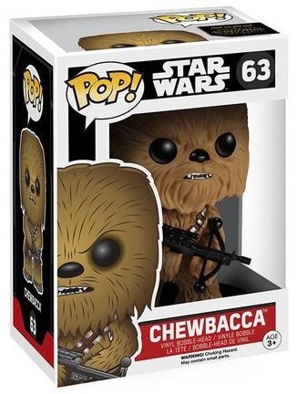 Star Wars: Chewbacca #63 - With Box - Funko Pop