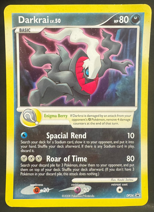 Darkrai - DP24 (DP Black Star Promos) - Jumbo Cards (PR) - Moderatley Played