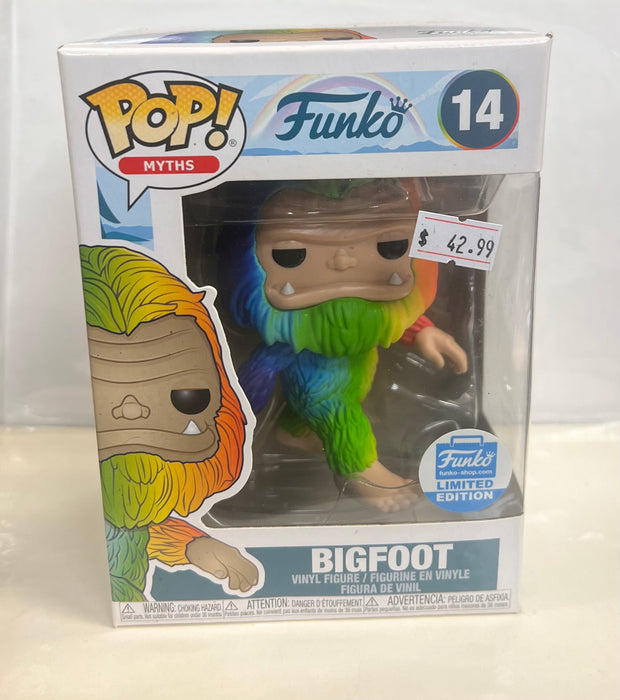 Funko: Bigfoot (Rainbow) #14 (Funko Limited Edition Exclusive) - In Box - Funko Pop