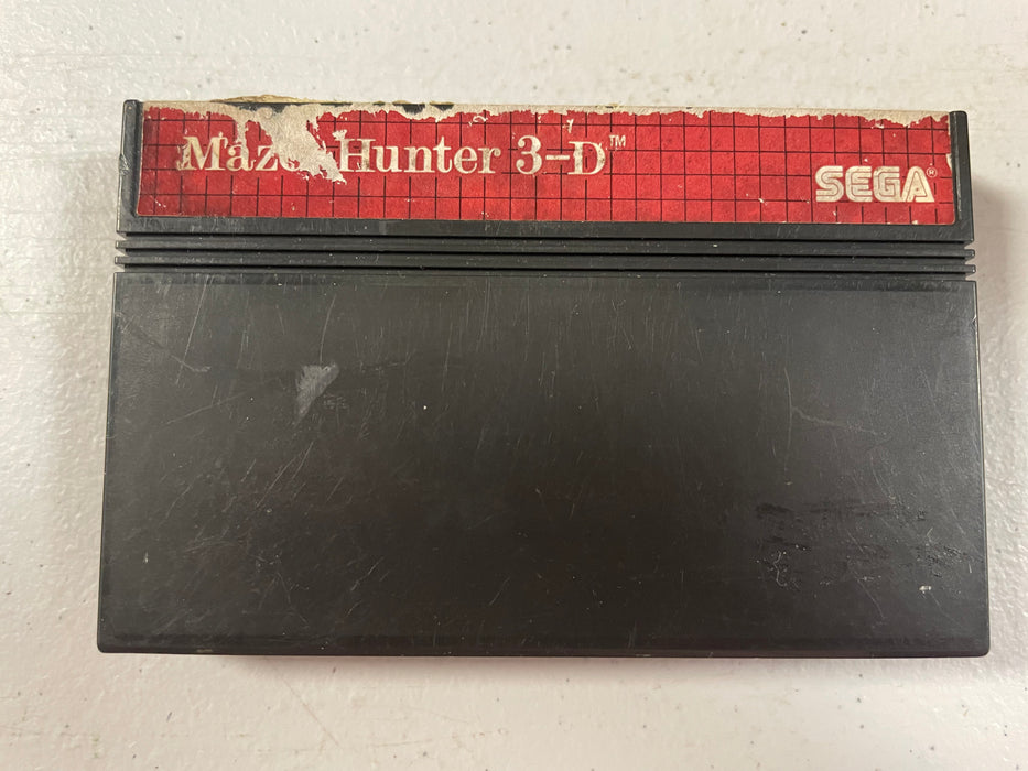 Maze Hunter 3-D - Cary Only - Sega Master System