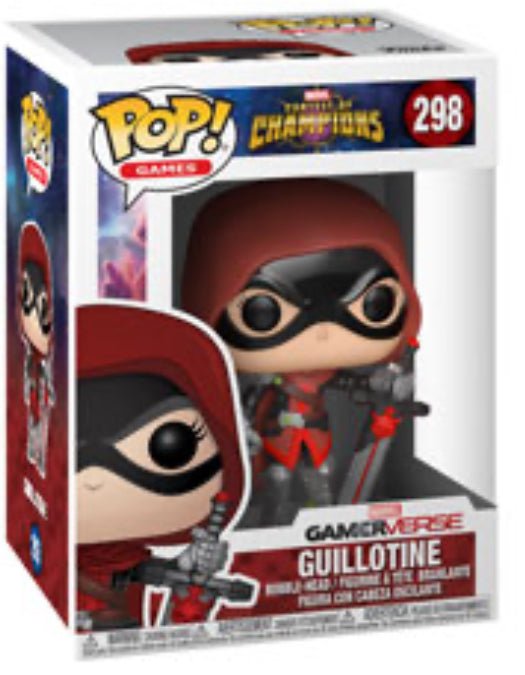 Marvel Contest Of Champions: Guillotine #298 - In Box - Funko Pop