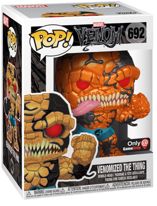 Marvel Venom: Venomized The Thing #692 (GameStop Exclusive) - In Box - Funko Pop