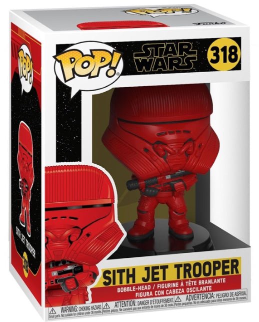 Star Wars: Sith Jet Trooper #318 - In Box - Funko Pop