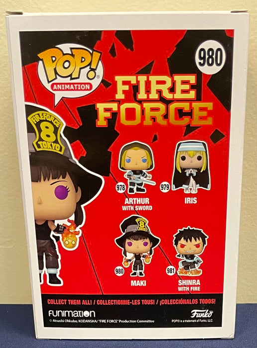 Fire Force: Maki #980 - In Box - Funko Pop