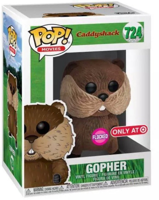 CaddyShack: Gopher #724 (Flocked) (Target Exclusive) - In Box - Funko Pop