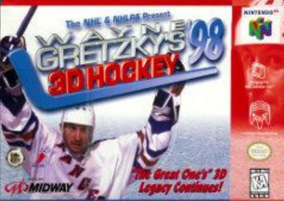 Wayne Gretzky 3D Hockey 98  - Cart Only - Nintendo 64