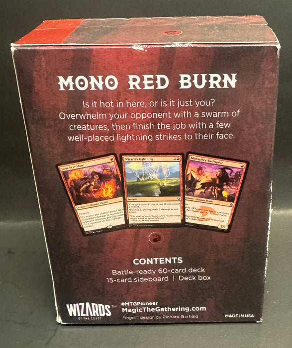 Pioneer Challenger Deck 2021: Mono Red Burn - Challenger Decks (Q01) - New