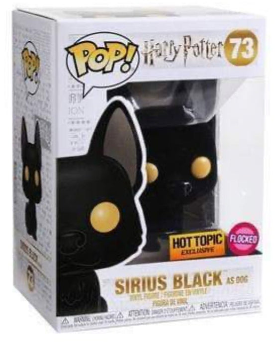 Harry Potter: Sirius Black As Dog #73 (Flocked) (Hot Topic Exclusive) - With Box - Funko Pop