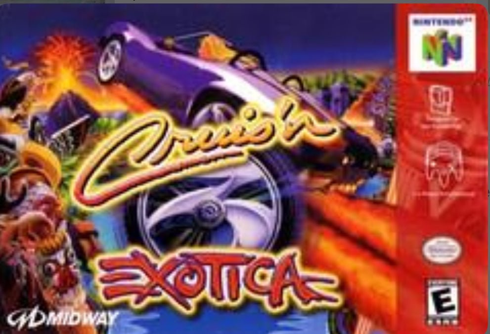 Cruis’n Exotica - Cart Only - Nintendo 64