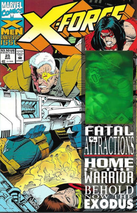 X-Force #25 Newsstand Edition (1993)