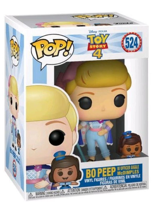 Toy Story 4: Bo Peep With Officer Giggle McDimples #524 - In Box - Funko Pop